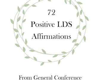 Afirmações da Conferência Geral SUD | Ferramenta de Estudo de Outubro de 2025 (Arquivo Digital)