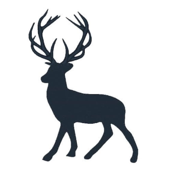 Hirsch Silhouette 3 | Etsy