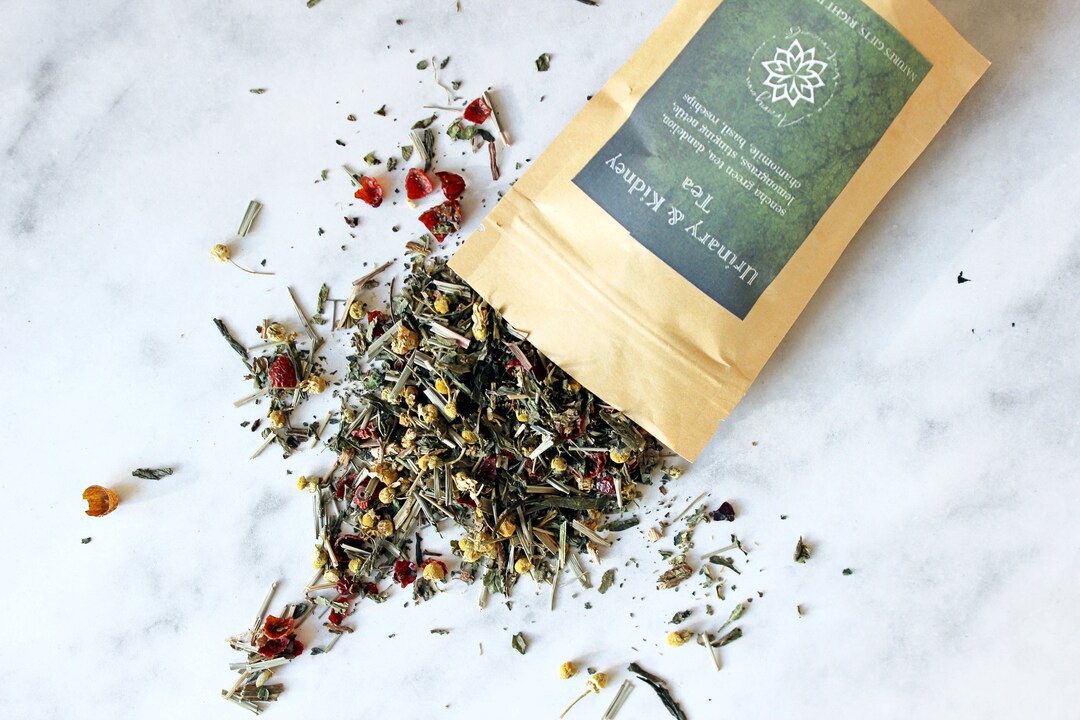 UTI & Kidney Tea Herbal Green Tea Blend for Urinary Tract Infections