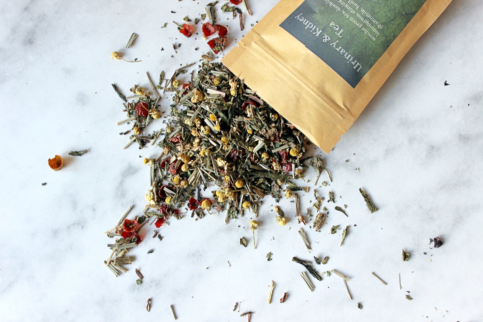 UTI & Kidney Tea Herbal Green Tea Blend for Urinary Tract Infections