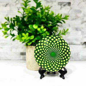 Hand Painted Dot Stone