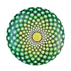 Hand Painted Dot Stone