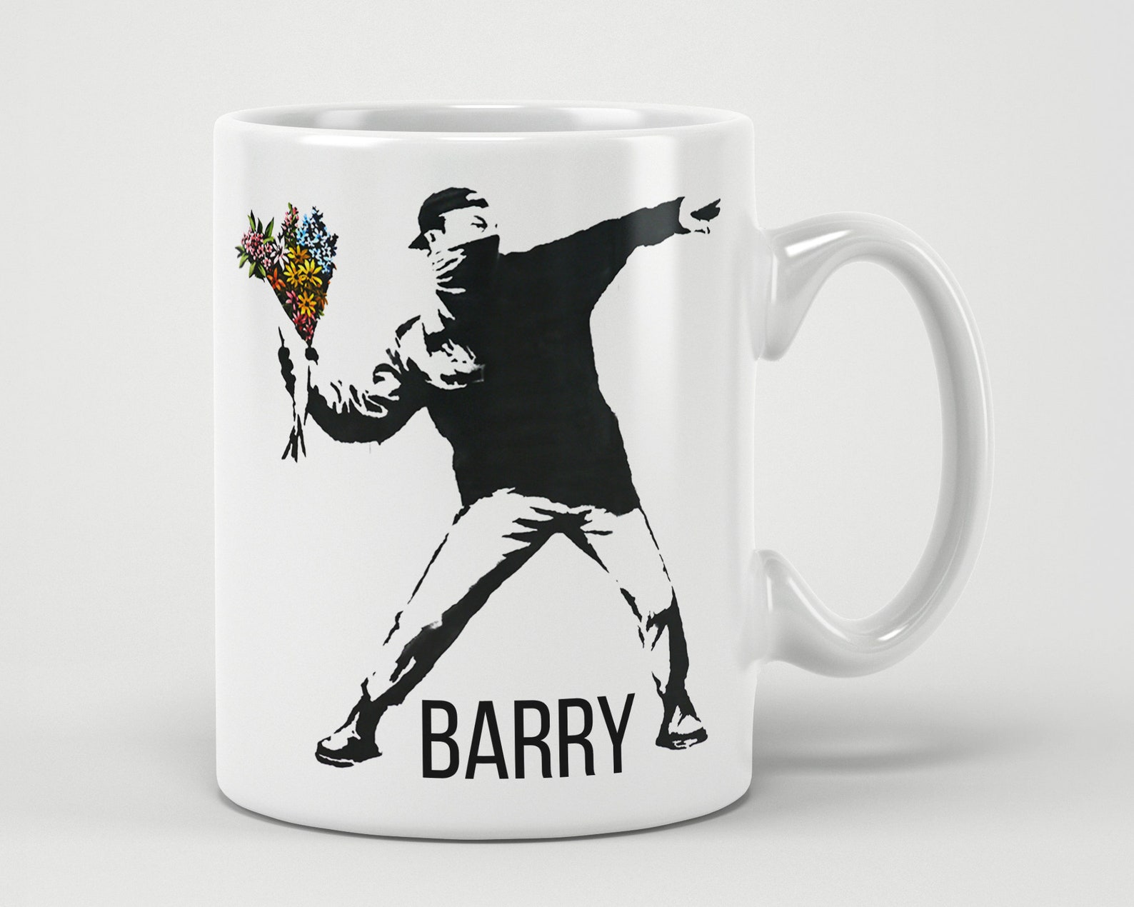 Personalizado Banksy Mug Custom Gift Graffiti Art Beber taza Etsy