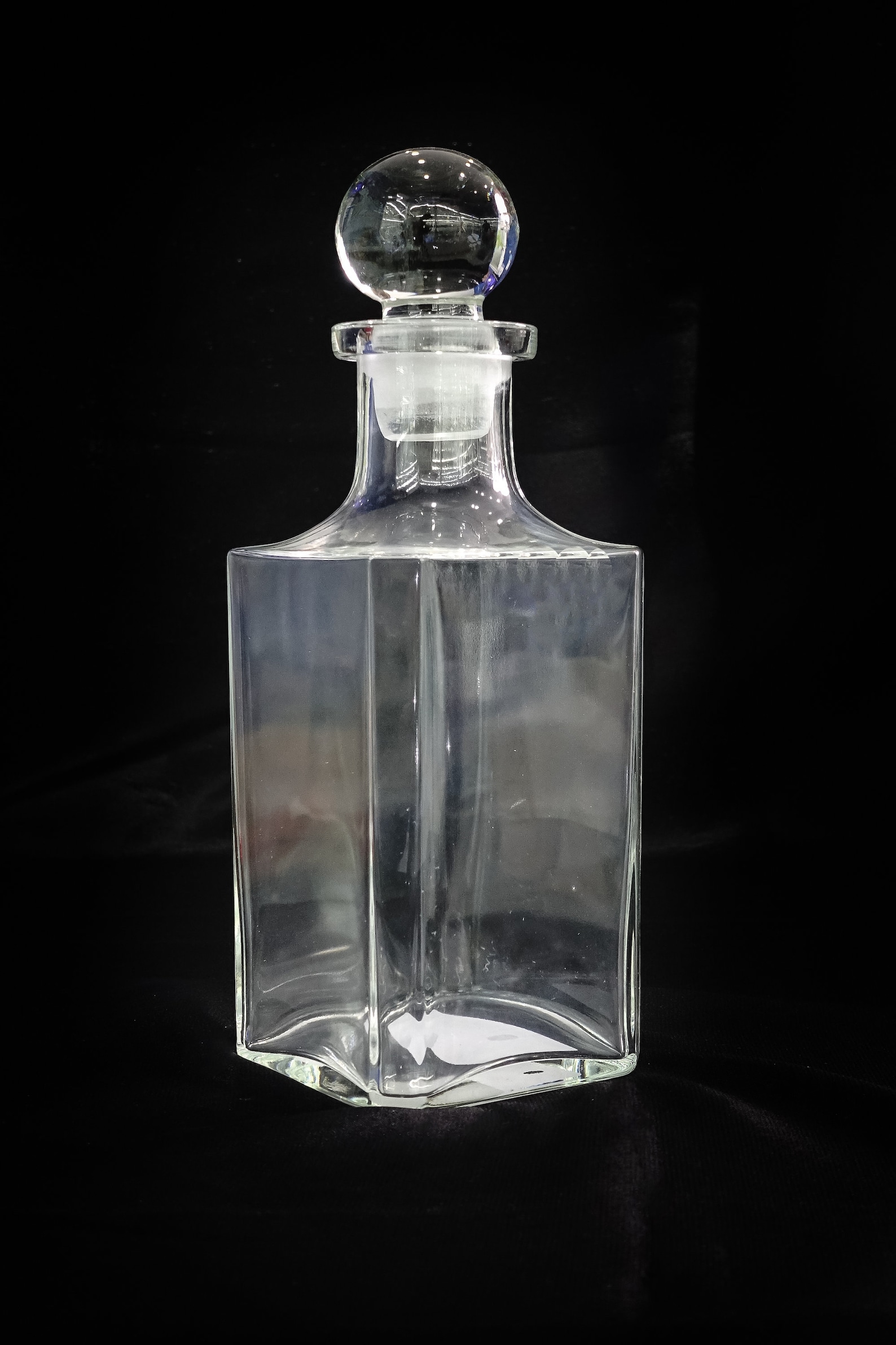 Neman handmade Glass Decanter 34 oz/1000 ml Vodka Cognac Etsy