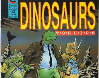 Dinosaurs for Hire (Eternity) Vol 1 Issue# 2 June 1988