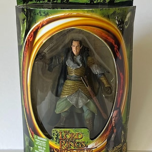Lord of the Rings-The Fellowship of the Rings 2001 Elrond with Elven Sword Toy Biz/Grand Toys 6.0&quot; Action Figure MISB