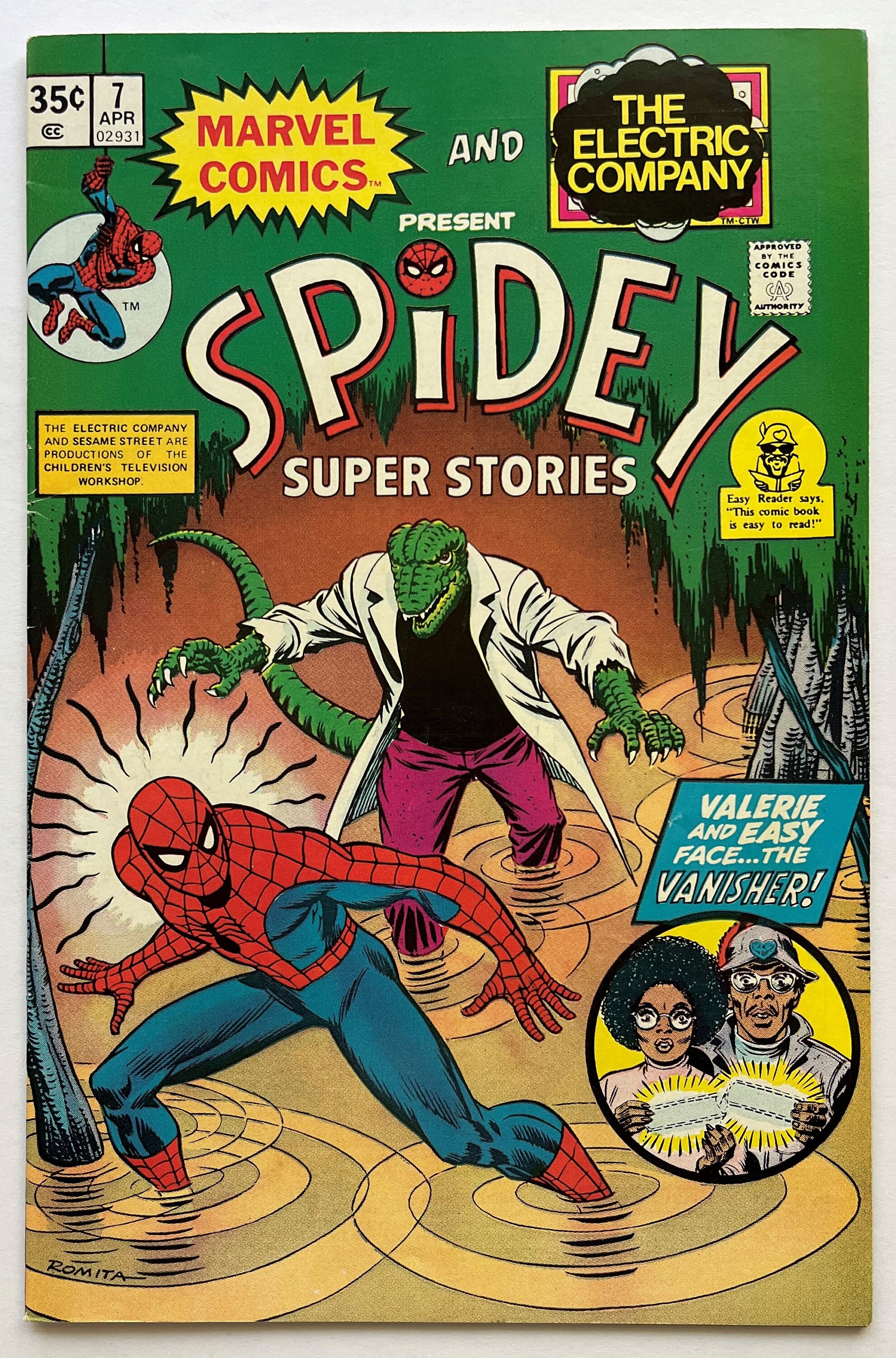 Spidey Super Stories marvel Vol 1 Issue 7 Apr 1975