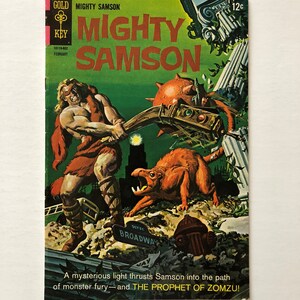 Mighty Samson Gold Key Issue 13 Feb 1968 image 2