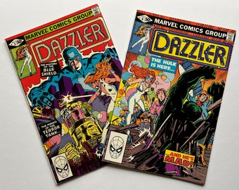 Dazzler (Marvel) Vol 1 Issues 5 & 6 (Set) July and Aug 1981 - Issue#5 is a Key Collector Comic