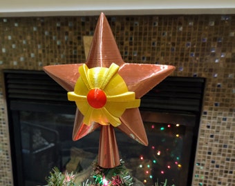 Adorno para la copa del árbol de Navidad impreso en 3D de Staryu