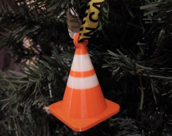 3D gedruckte Verkehrskegel Ornament