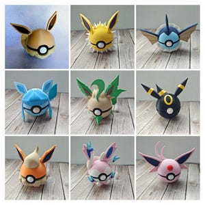 3D-printade animebollar: Eevolutions