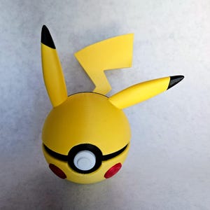 3D-printade animebollar: Pikachu