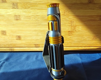 3D Printed: Mace Windu Inspired Collapsing Lightsaber