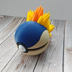 3D-printade animebollar: Cyndaquil