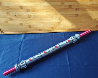 3D Printed: Darth Maul Inspired Collapsing Lightsaber