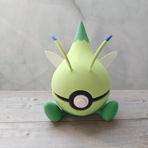 3D-printade animebollar: Celebi