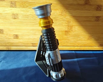 3D Printed: Obi-Wan Inspired Collapsing Lightsaber