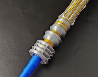 3D Printed: Leia Inspired Collapsing Lightsaber