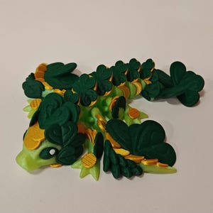 3D Printed Clover Dragon