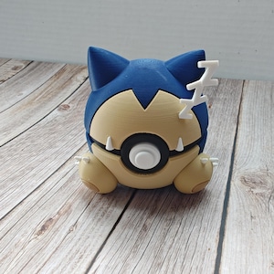 3D-printade animebollar: Snorlax