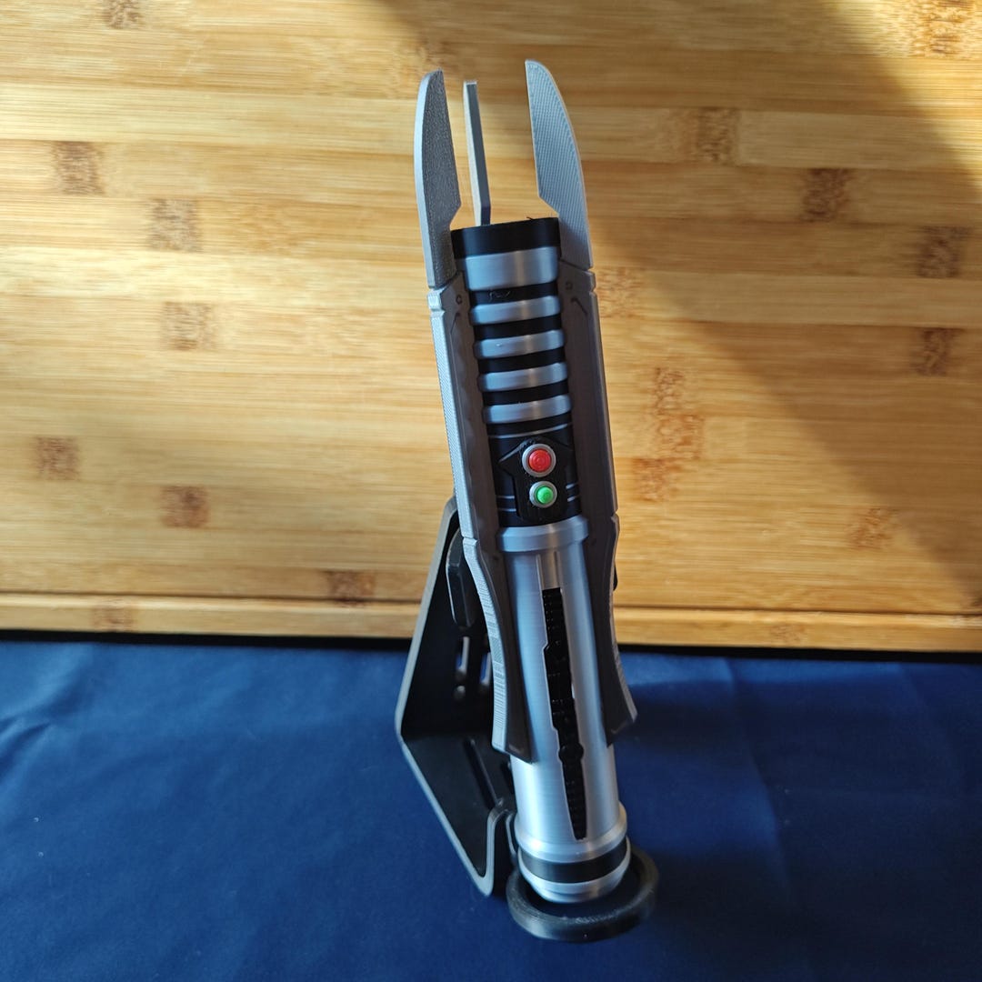 3D Printed: Revan Inspired Collapsing Lightsaber - Etsy