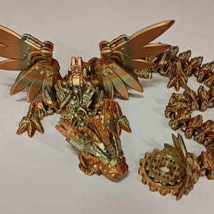 3D Printed Steampunk Dragon