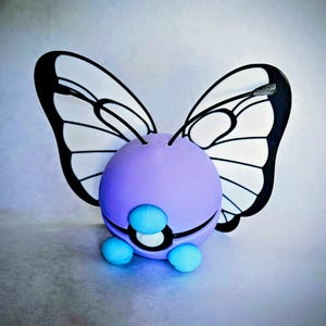 3D-printade animebollar: Butterfree