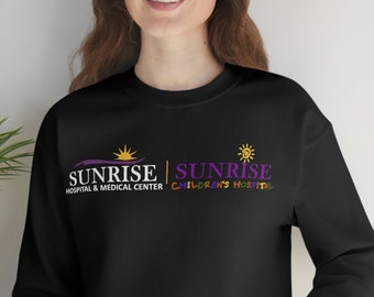 Sunrise Hospital & Medical Center Unisex Heavy Blend Crewneck Sweatshirt, Social Worker Shirt, Hospital Shirt, Children's Hospital Shirt