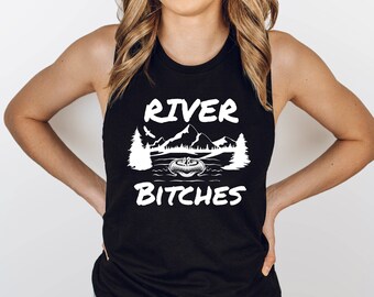Canotta River Bitches, Jet Ski Shirt, Canotte Jet Ski, Camicie River Life, Carri Estivi, T Shirt Lake Life, Canotta Wave Runner