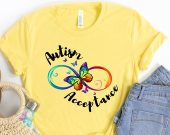 Autism Acceptance Shirt, Autism Shirt, Peace Love Understand T Shirt, In April I Wear Blue, Love Understand Accept, Love Needs No Words