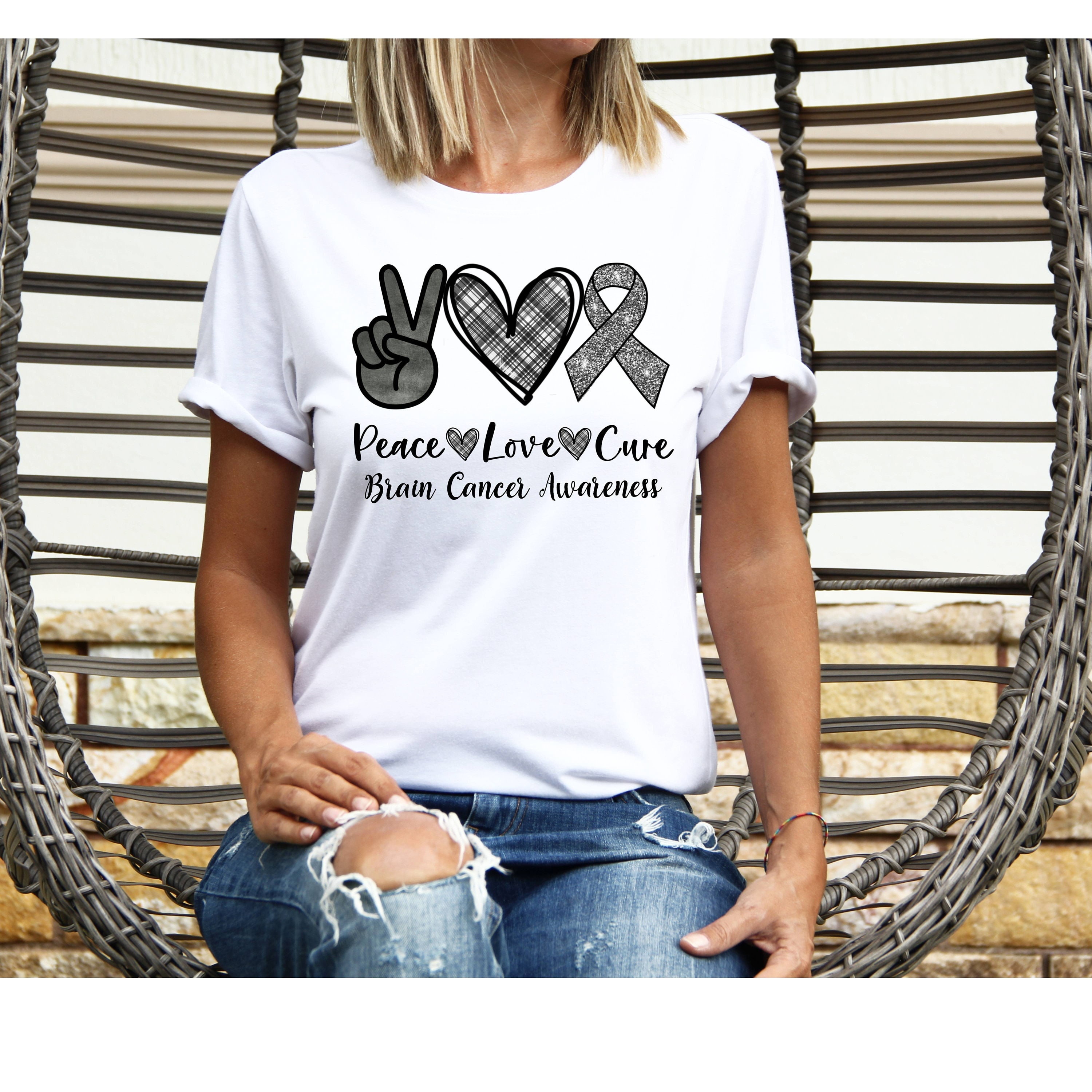 Cancer Shirt Brain Cancer Cancer Shirt Brain Cancer