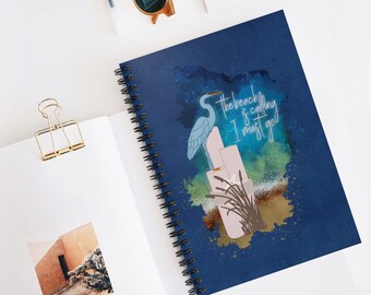 Small Teacher Notebook, Spiral Notebook, Small Notebook, Personalized Gift, School Notes, Lesson Plans Book, To Do Lists