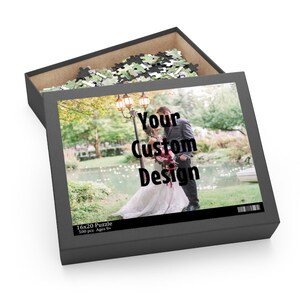 Personalized Puzzle, Custom Puzzle, Custom Picture Puzzle, Personalized Jigsaw Puzzle, Your Photo On Puzzle, Custom Wedding Photo Puzzle