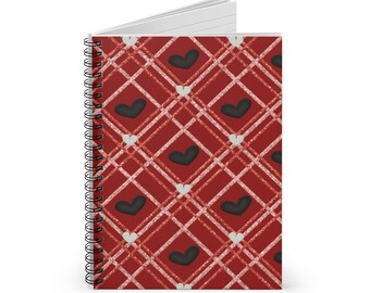 Small Teacher Notebook, Spiral Notebook, Small Notebook, Personalized Gift, School Notes, Lesson Plans Book, To Do Lists