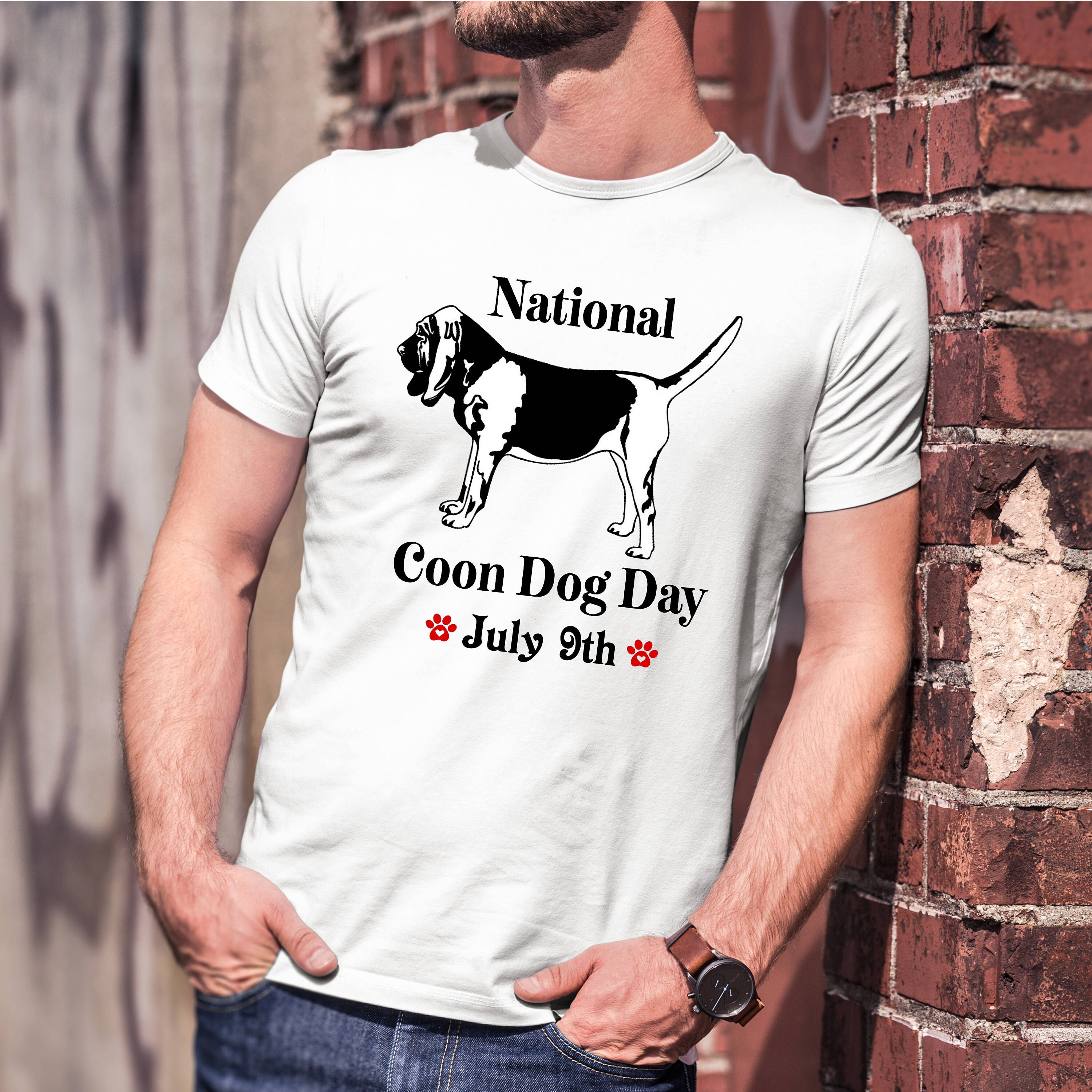 National Coonhound Shirt Coon Dog Day Dog Shirt Dog Mama Dog Mom Gift Gift for Dog Mom Dog Lover Gift for Women Dog Dad Etsy