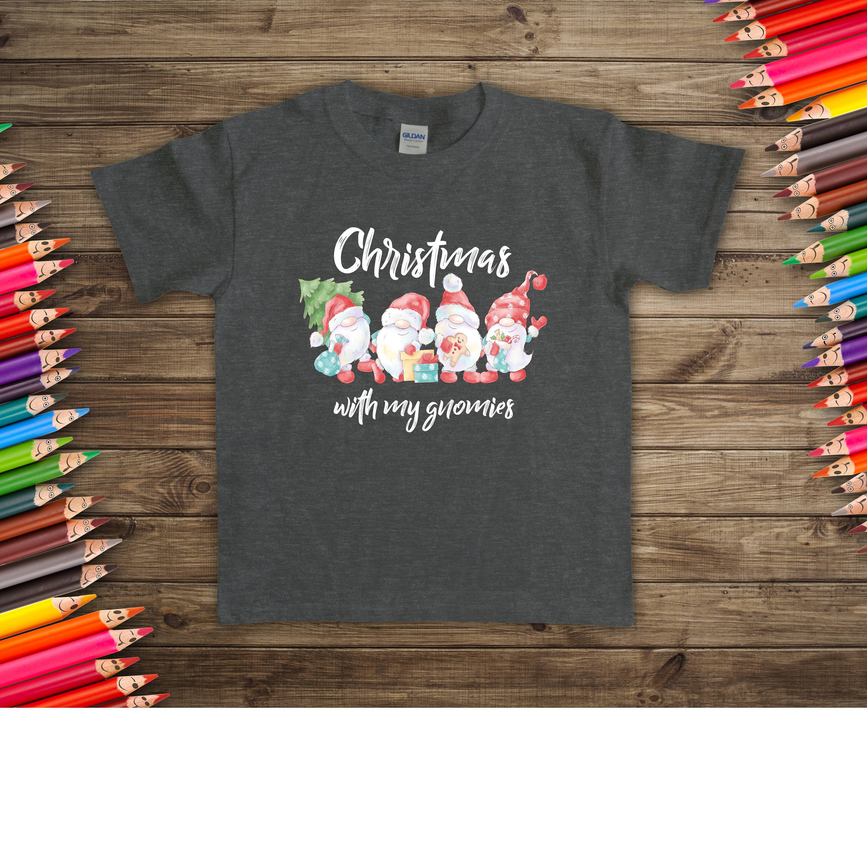 Divertida Camiseta De Manga Larga Con Diseño De Gnomos Mexicanos De Navidad Feliz Navidad Cabrones México, Negro