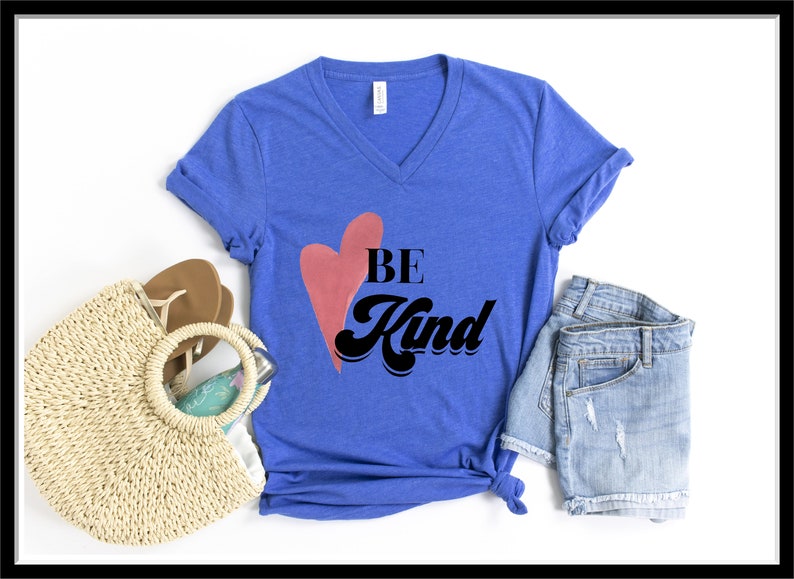 Be Kind T-Shirt Inspirational Shirt V-Neck Short Sleeve Sweatshirt Long Sleeve Hoodie