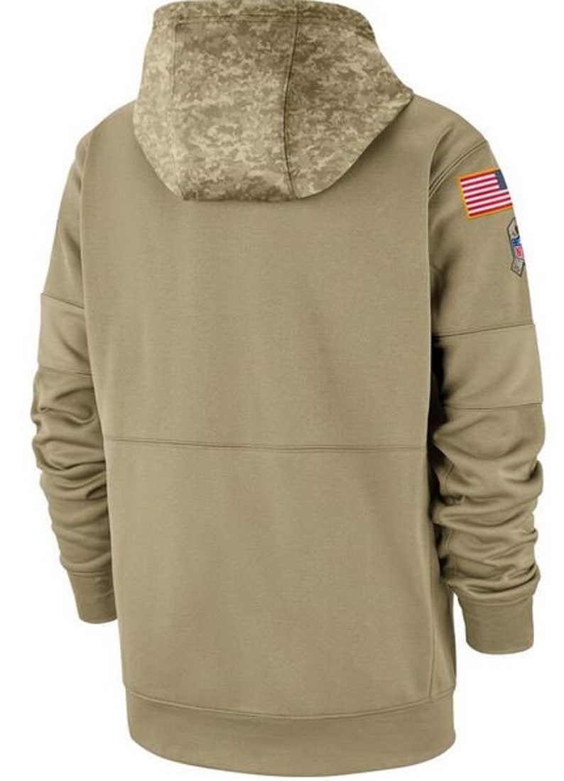 salute to service hoodie browns