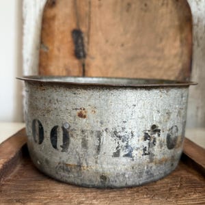 Antique French Roquefort Cheese Strainer