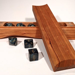 D&D Gaming Dice Box Wood Dungeons and Dragons Dnd Tabletop Games Gamer Gift RPG Games