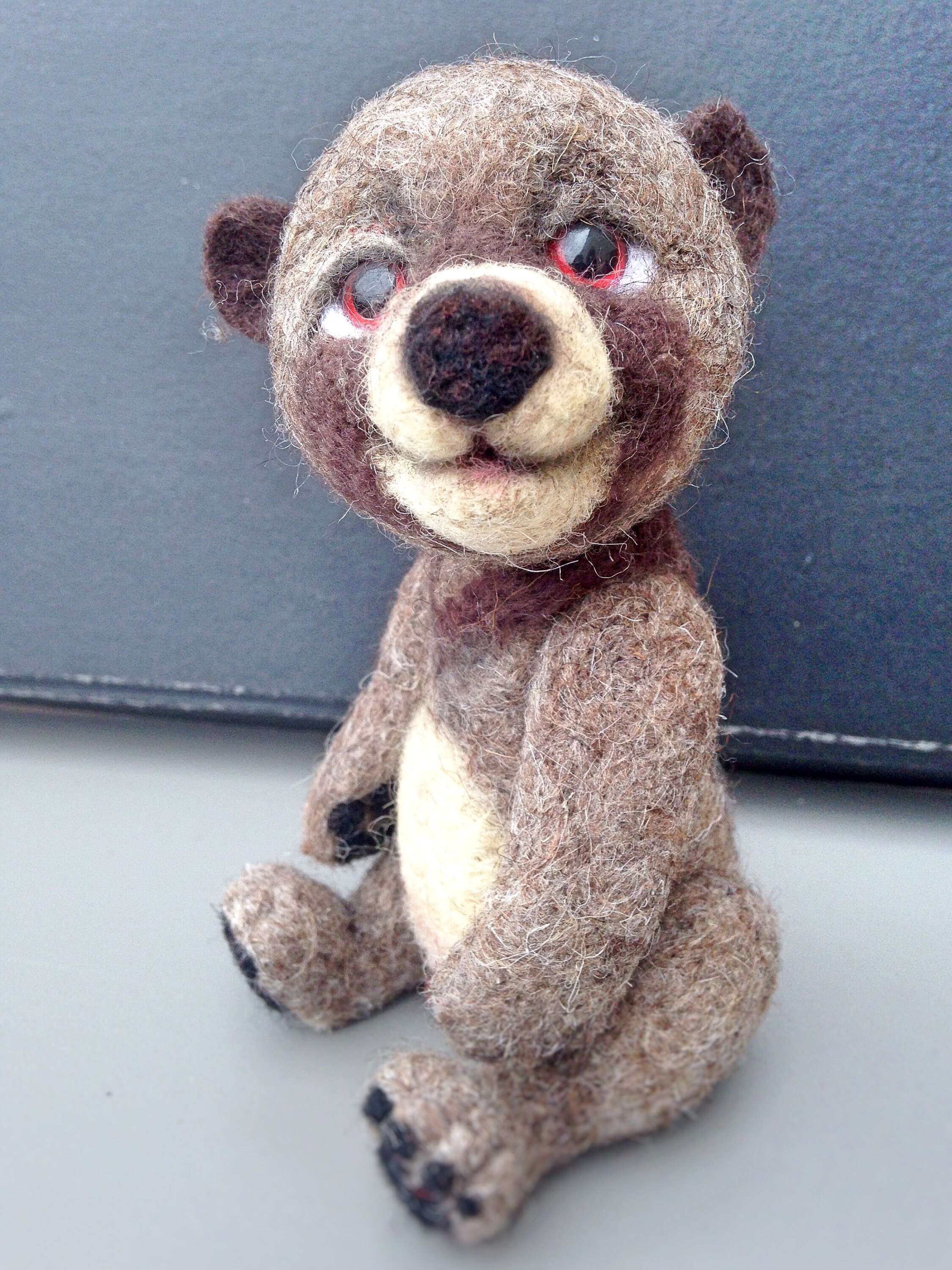 Figurine Articulée Décorative d'aiguille d'ours en Peluche
