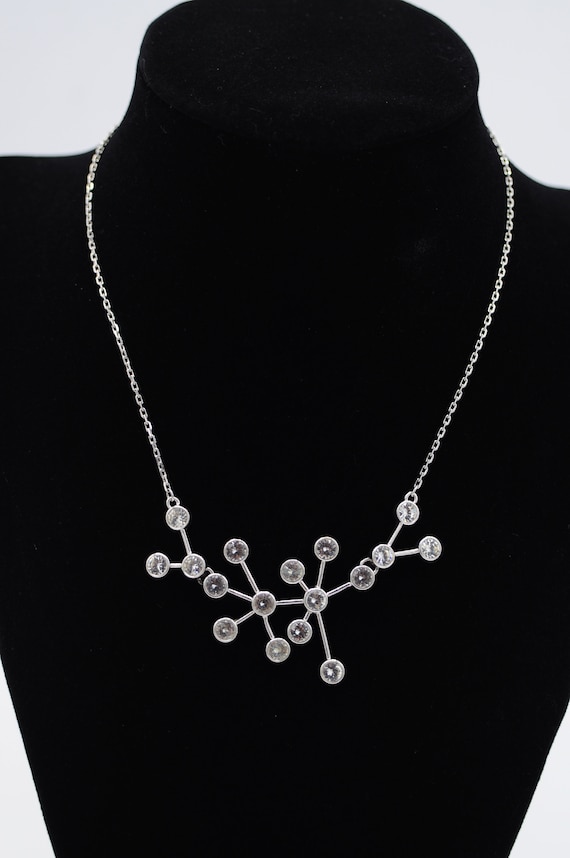 Sterling Silver Swarovski Crystal Necklace