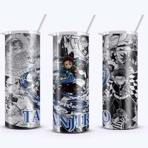 Demon Anime Tanj 20oz Skinny Tumbler