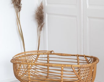 Rattan Bassinet | Etsy