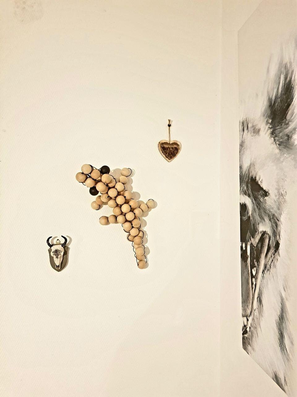 Crocodile Rigide en Perles 40cm