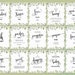 Greenery Editable Baby Shower Signs, Printable Modern Foliage Baby ...