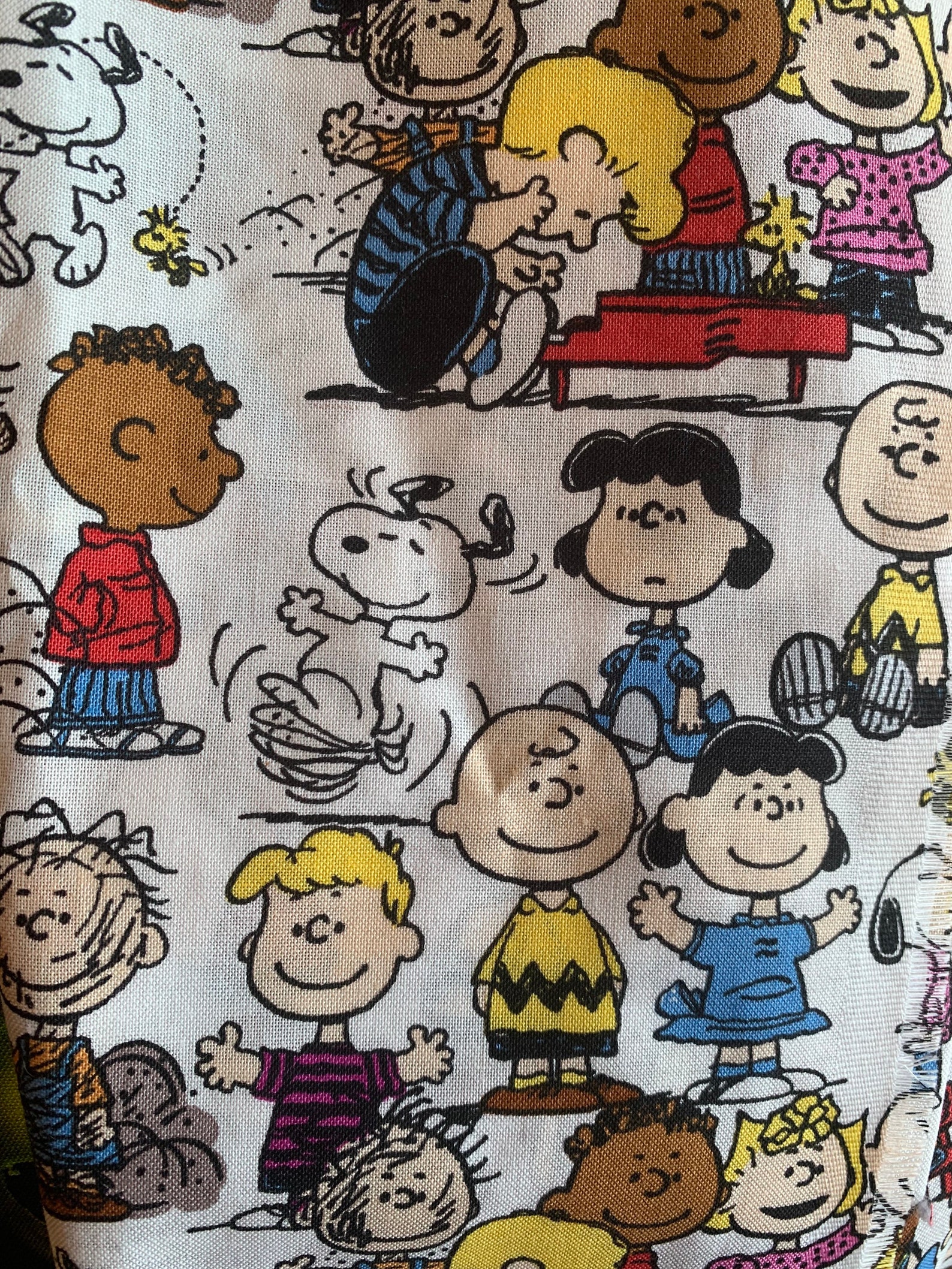 1/4 Yd Peanuts Characters Fabric Etsy