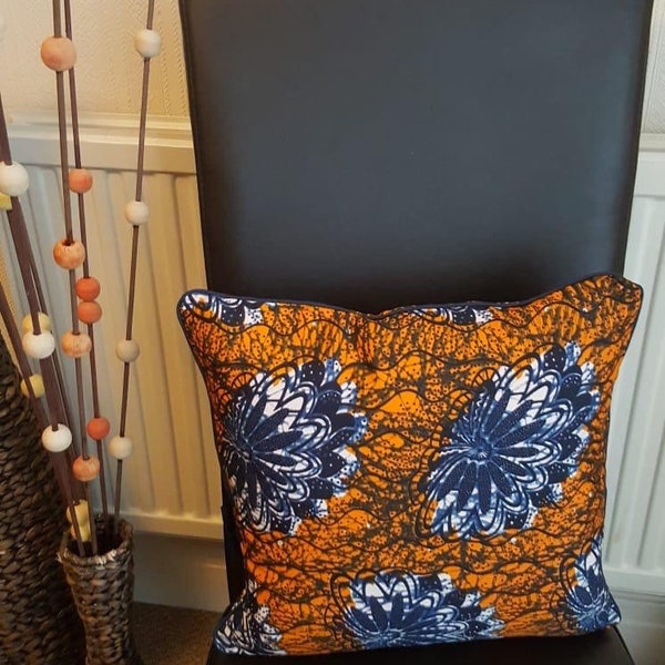 Ankara Wax Cushion Covers.
