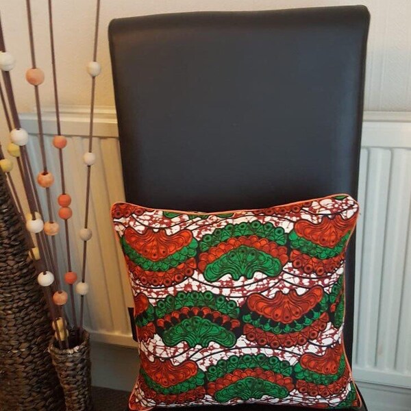 Ankara Wax Cushion Covers.